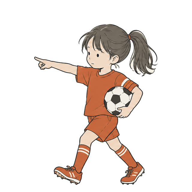 主将のイラスト