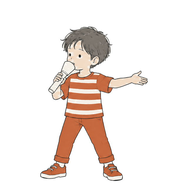 司会者のイラスト