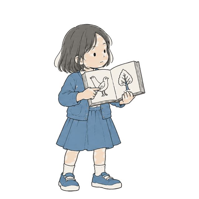 語り部のイラスト